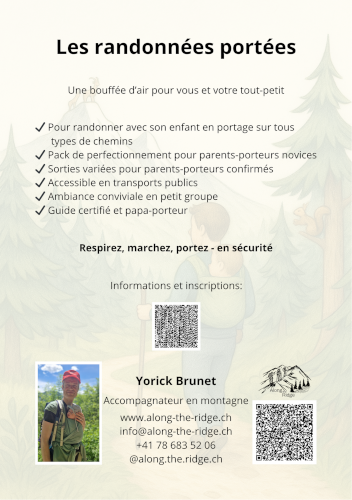 Flyer 2025 Les randonnées portées