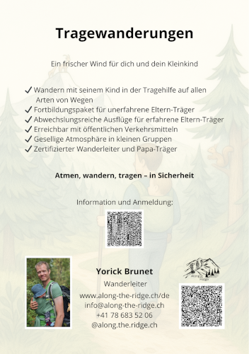 Flyer 2025 Tragewanderungen